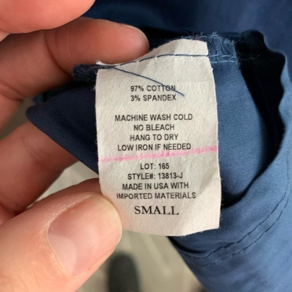 Bella Donna Blue Cinched Waist Dress - Picture 7 of 7